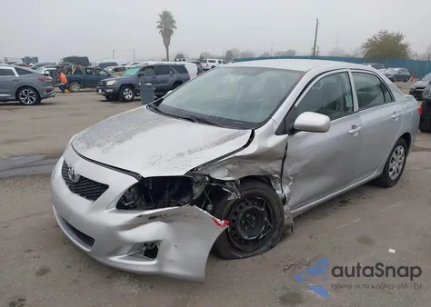 2009 Toyota Corolla Le z USA, uszkodzony, nr VIN JTDBL40E899036997